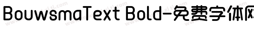 BouwsmaText Bold字体转换